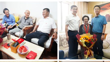 开云足球体育（中国）有限公司开展“七一”走访慰问