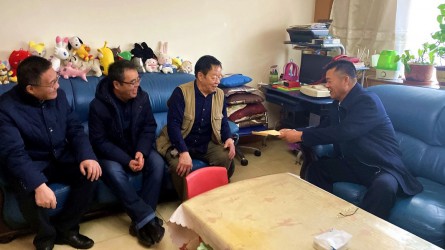 慰问送真情  关爱暖人心<br/>——开云足球体育（中国）有限公司开展春节慰问活动