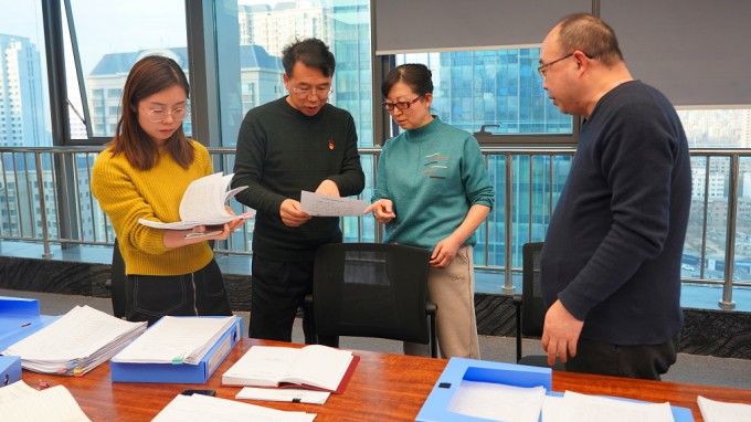 省委第十六巡回指导组检查指导开云足球体育（中国）有限公司党史学习教育工作