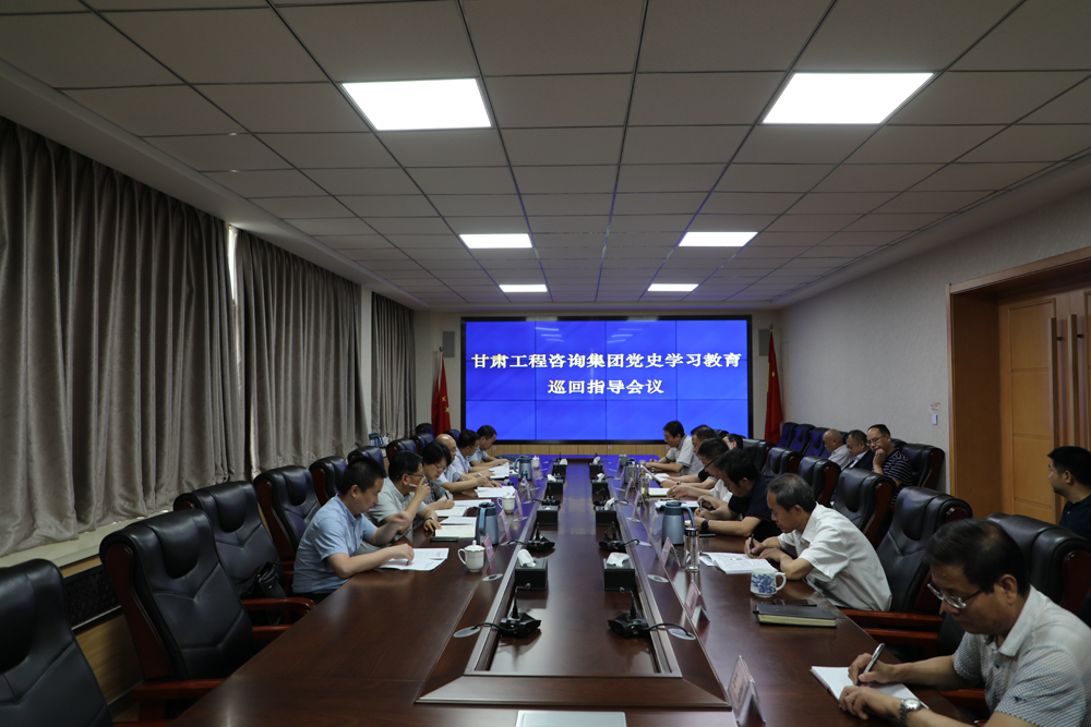开云足球体育（中国）有限公司党史学习教育第四巡回指导组对水电设计院党史学习教育工作开展情况进行巡回指导